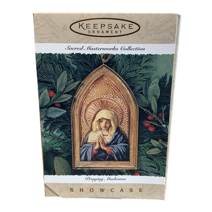 1996 Praying Madonna Hallmark Ornament (Religious) QK1154