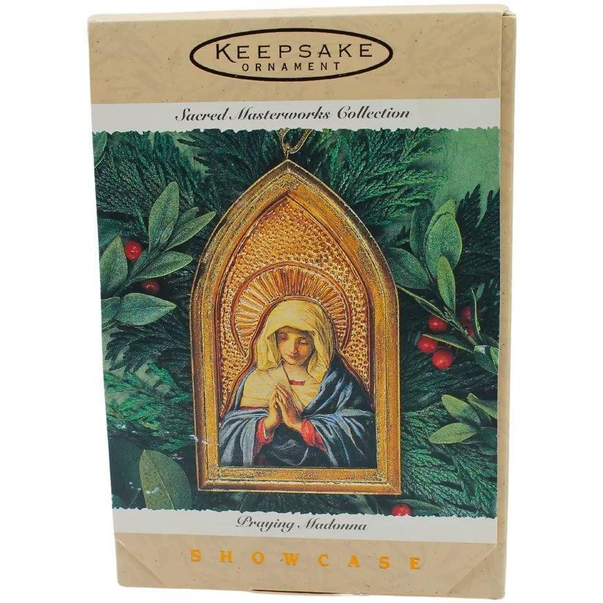 1996 Praying Madonna - Sacred Materworks Hallmark Ornament (Religious) QK1154