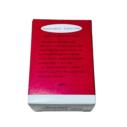1996 Regal Cardinal Hallmark Ornament (Bird) QX6204