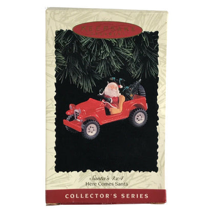 1996 Santa's 4x4 Hallmark Ornament (Here Comes Santa) QX5684