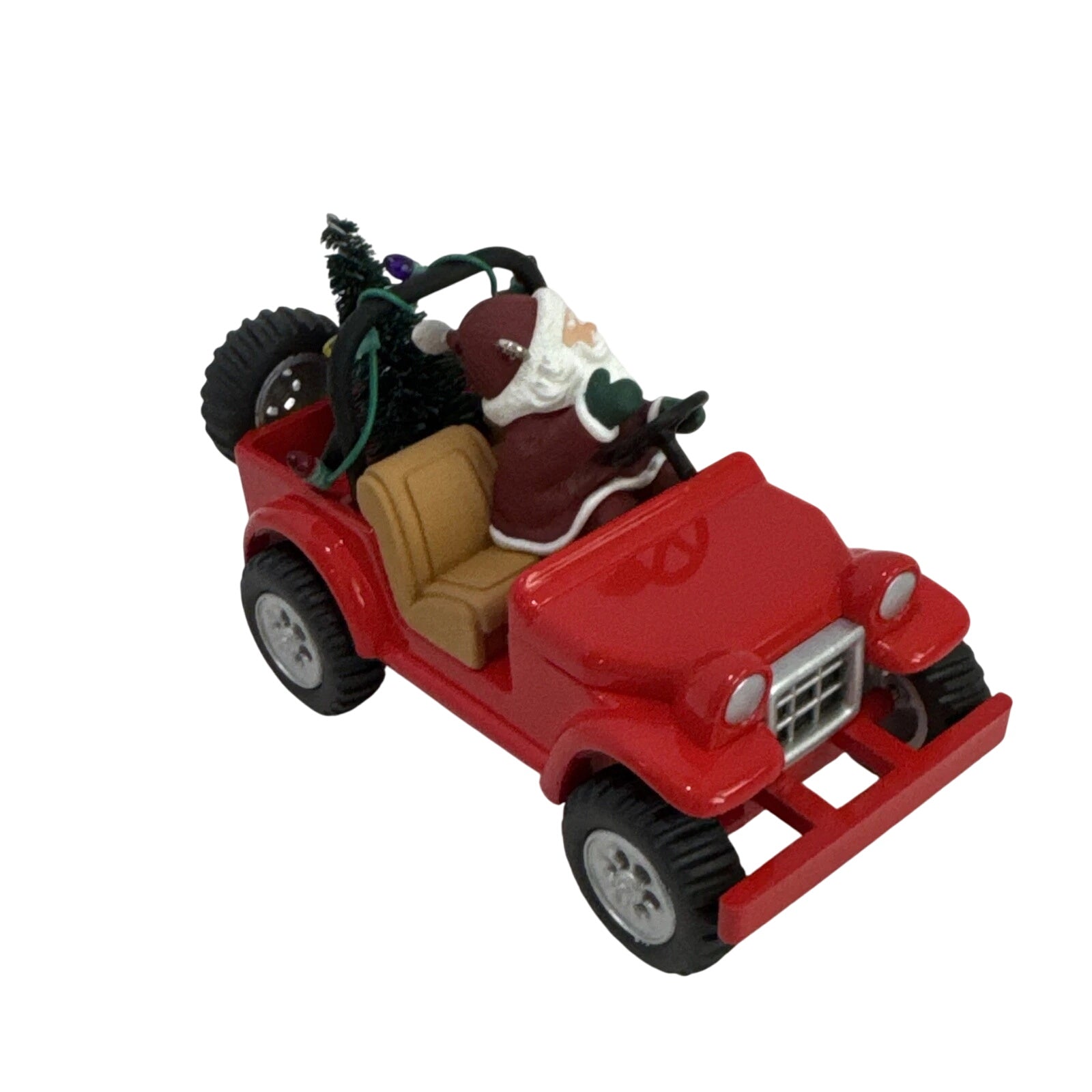 1996 Santa's 4x4 Hallmark Ornament (Here Comes Santa) QX5684 Image3