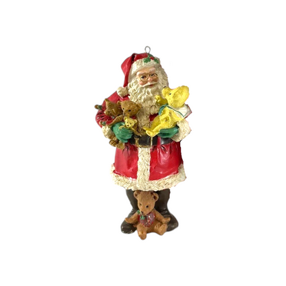 1996 Santa's Favorite Toys Carlton Cards Ornaments (Santa Claus) CXOR-068T Image1