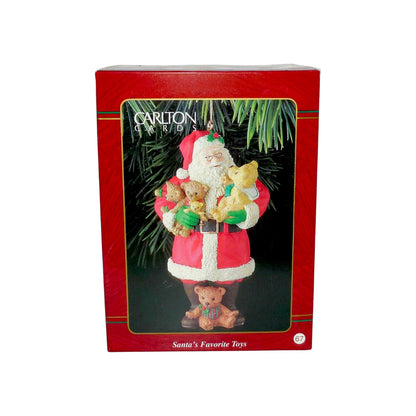 1996 Santa's Favorite Toys Carlton Cards Ornaments (Santa Claus) CXOR-068T Image2