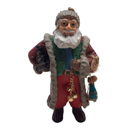 1996 Santa's Gifts Hallmark Ornament (Folk Art Americana) QK1124