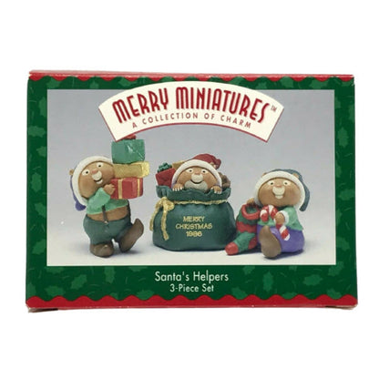 1996 Santa's Helpers Hallmark Ornament (Merry Miniatures) QFM8051