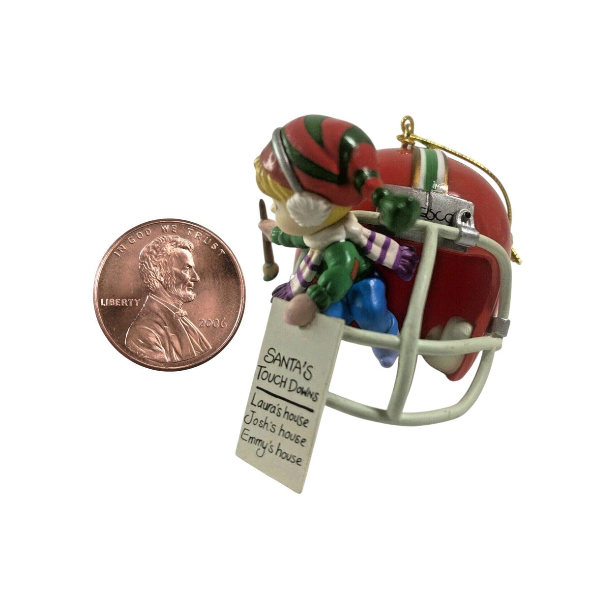 1996 "Santa's Sacks" Enesco Ornament (Sports & Activities) 111945 Image3