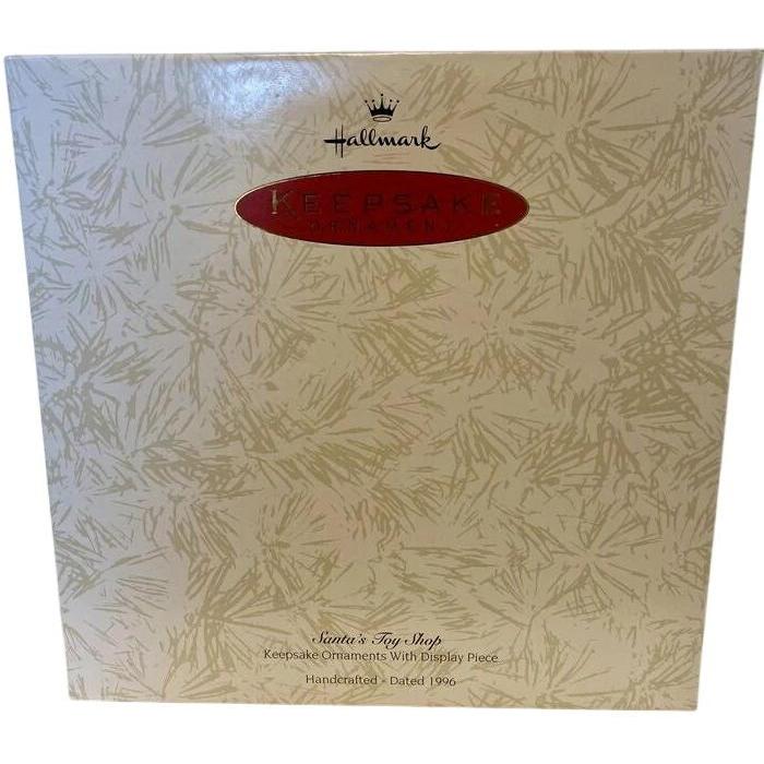 1996 Santa's Toy Shop Hallmark Ornament (Toymaker Santa) QXC4201