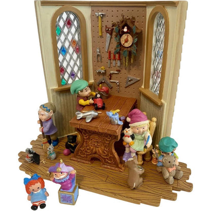 1996 Santa's Toy Shop Hallmark Ornament (Toymaker Santa) QXC4201
