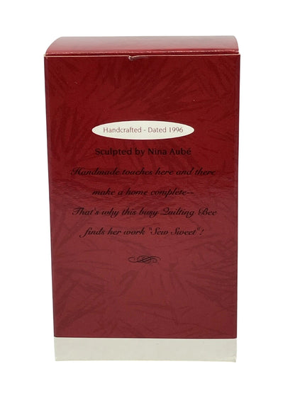 1996 Sew Sweet Hallmark Ornament (Bee) QX5921