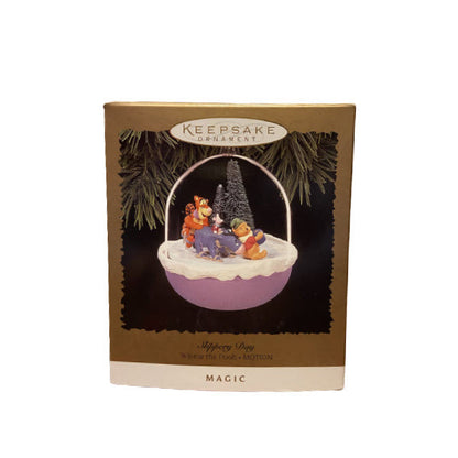 1996 Slippery Day Hallmark Ornament (Winnie the Pooh) QLX7414