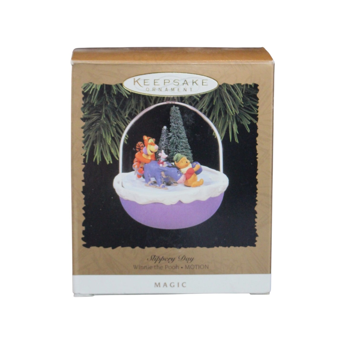 1996 Slippery Day Hallmark Ornament (Winnie the Pooh) QLX7414 Image2