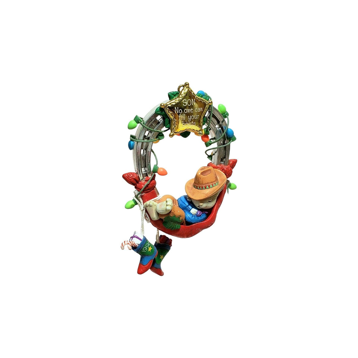 1996 Son Carlton Cards Ornaments (Wreath) CXOR-046T Image1