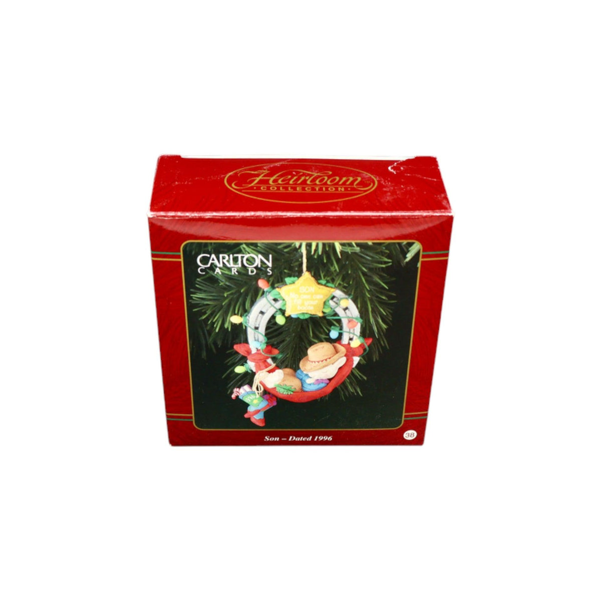 1996 Son Carlton Cards Ornaments (Wreath) CXOR-046T Image2