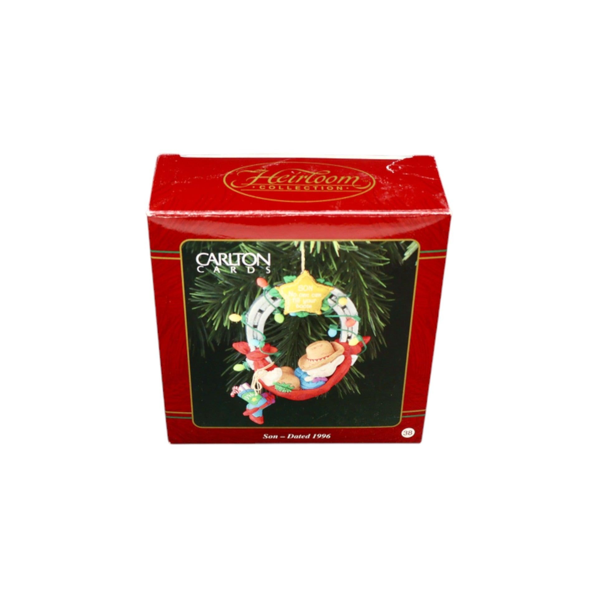 1996 Son Carlton Cards Ornaments (Wreath) CXOR-046T Image2