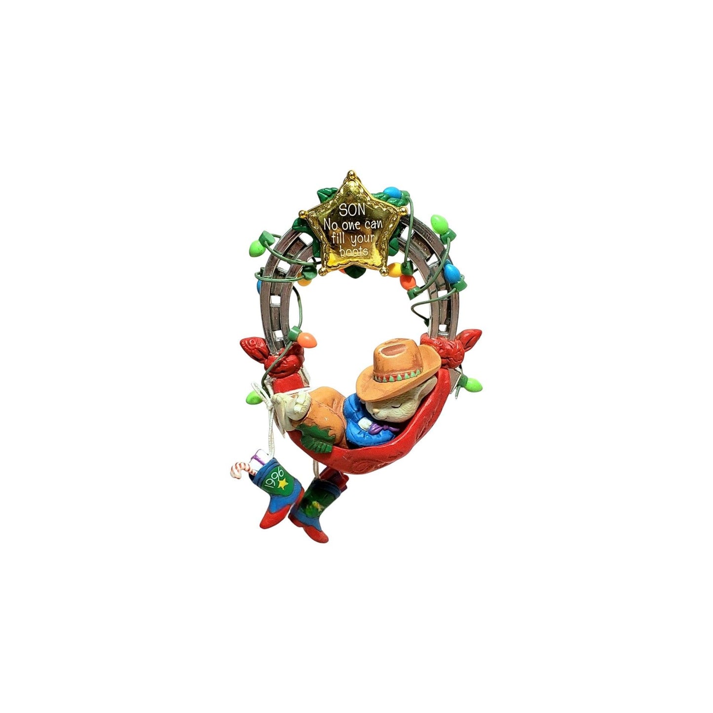 1996 Son Carlton Cards Ornaments (Wreath) CXOR-046T Image3