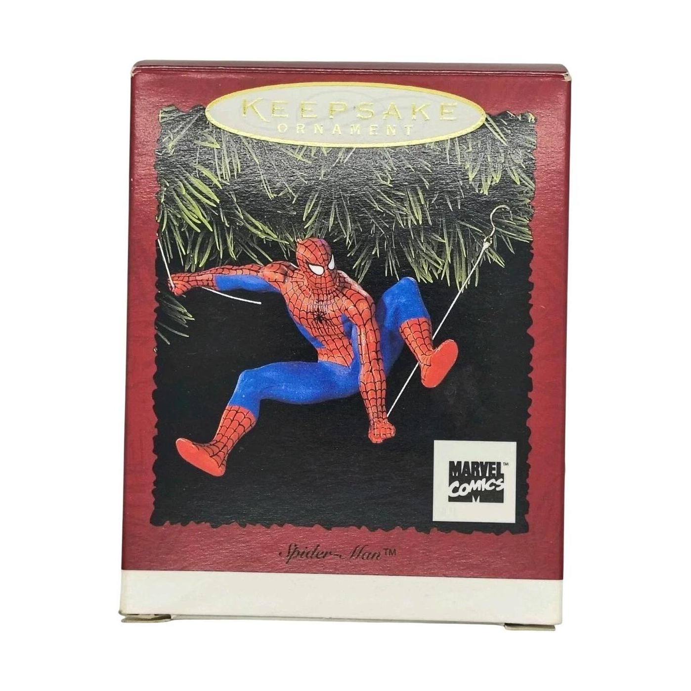 1996 Spider-Man Hallmark Ornament (Super Heroes) QX5757 Image2