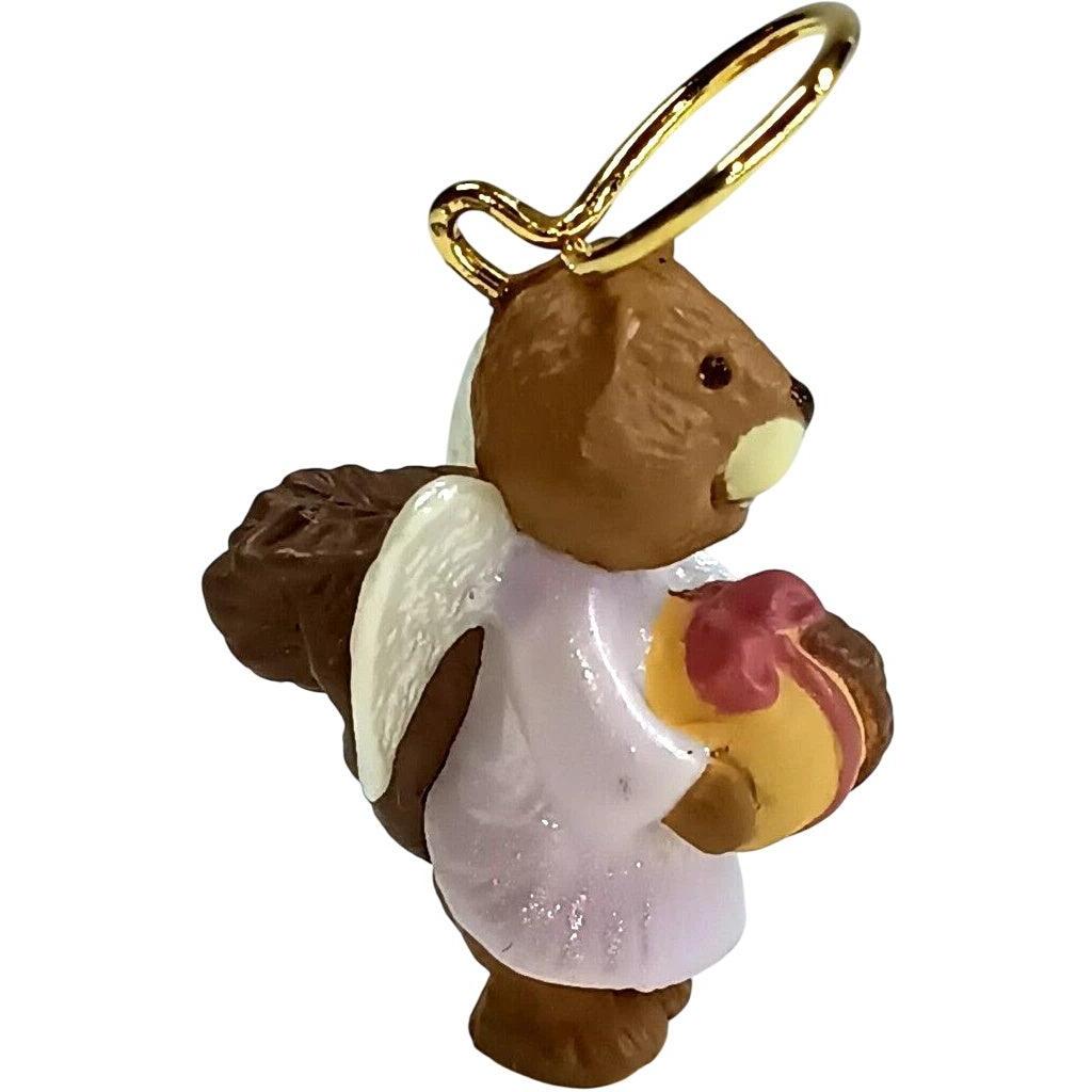 1996 Squirrel Angel with Nut Hallmark Ornament (Nature's Angels) QXM4111