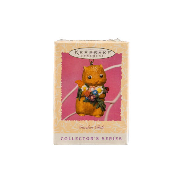 1996 Squirrel Hallmark Ornament (Garden Club) QEO8665