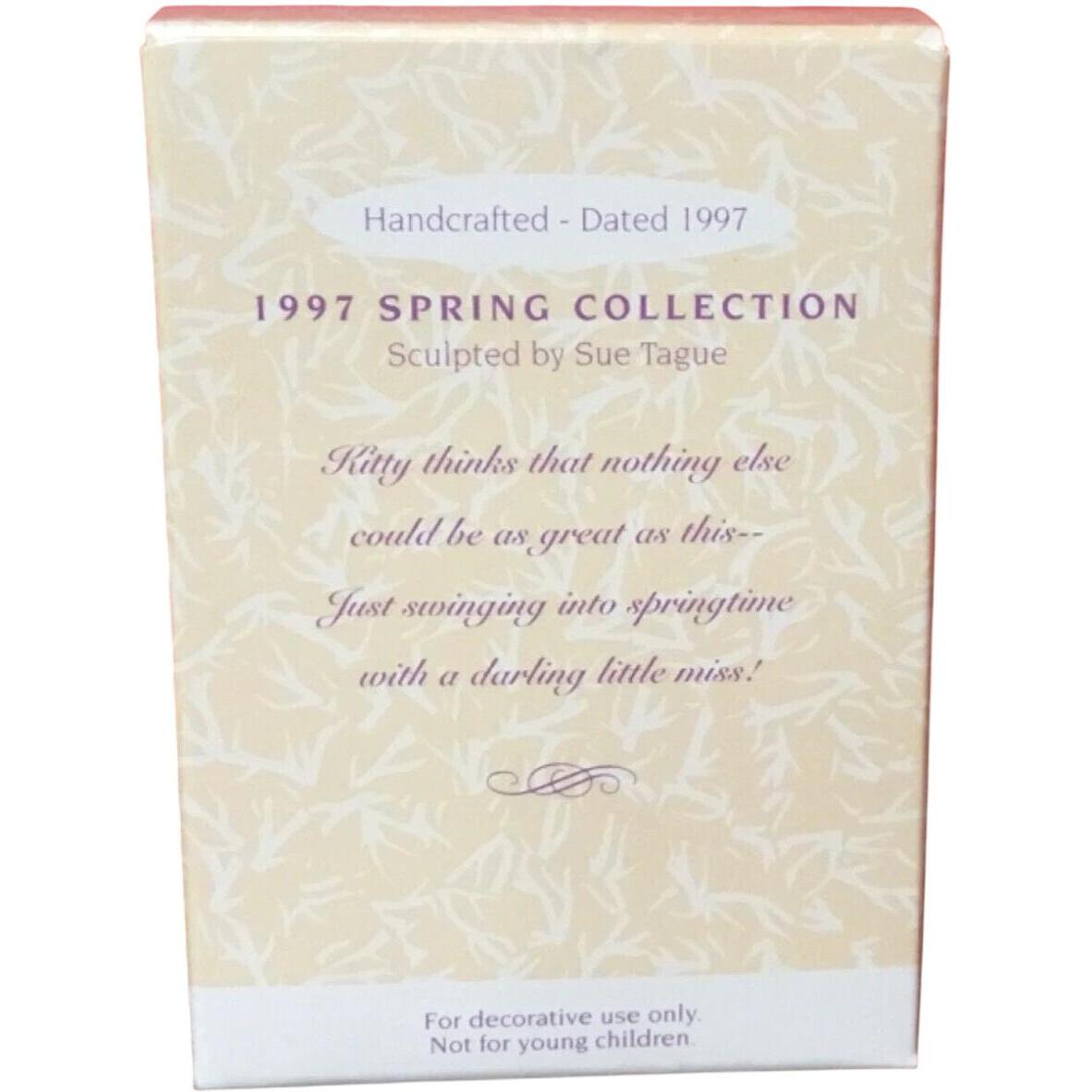 1996 Swing-Time Hallmark Ornament (Easter) QEO8705