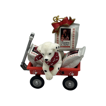 1996 "Tails A' Wagon" - Purina Puppy Chow Enesco Ornament (Animal) 167126 Image4