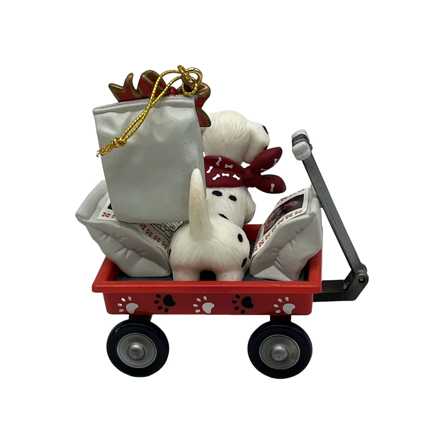 1996 "Tails A' Wagon" - Purina Puppy Chow Enesco Ornament (Animal) 167126 Image6