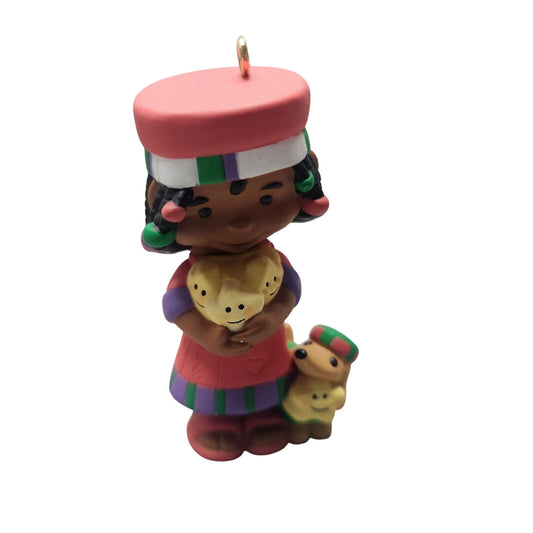 1996 Tamika Penda Kids Hallmark Ornament (Children) QX6301
