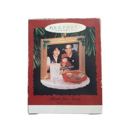 1996 Thank You, Santa Hallmark Ornament (Photo Holder) QX5854