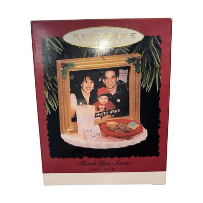 1996 Thank You, Santa Hallmark Ornament (Photo Holder) QX5854 Image2