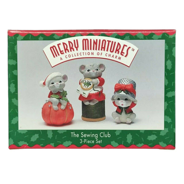 1996 The Sewing Club Hallmark Ornament (Merry Miniatures) QFM8061
