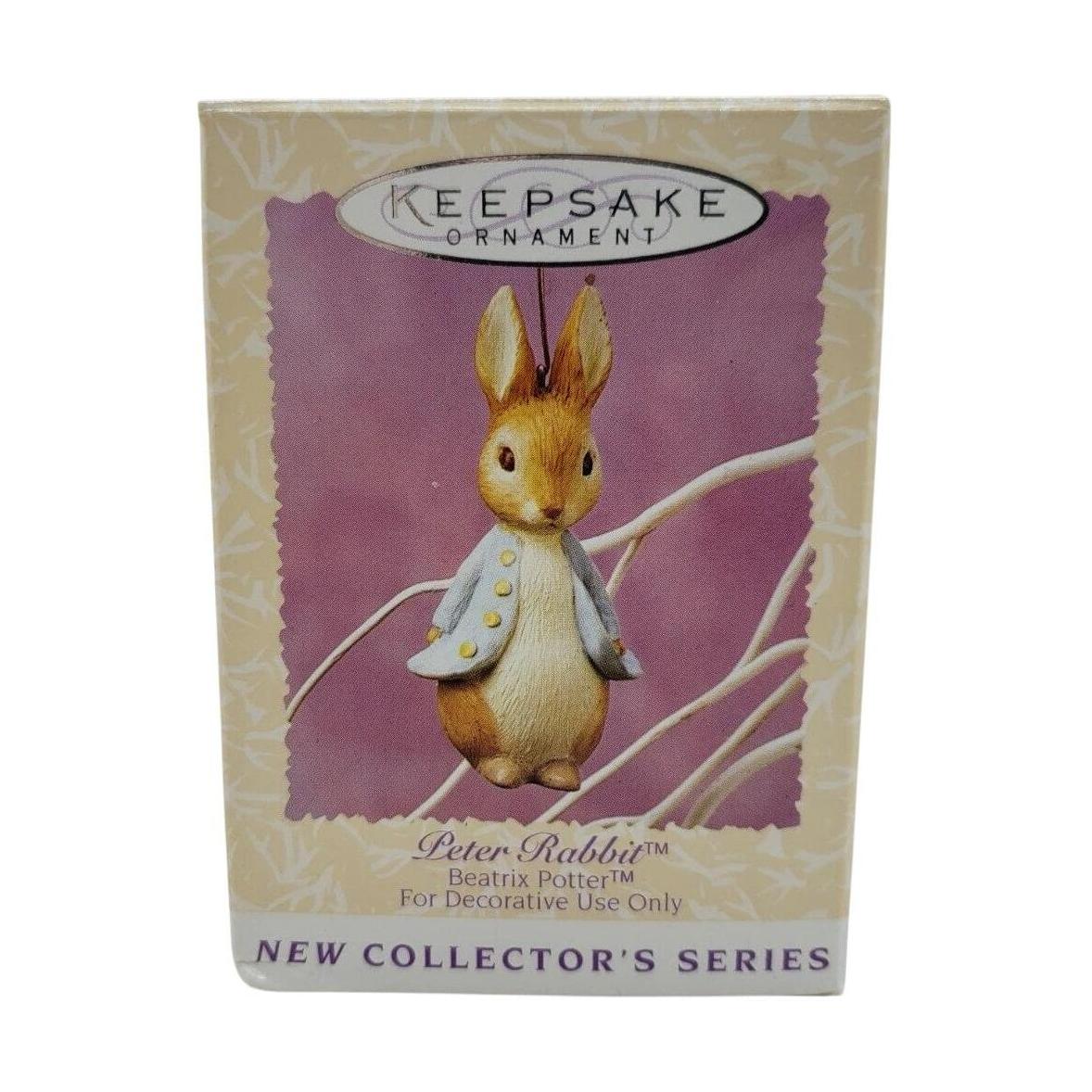 1996 The Tale of Peter Rabbit Hallmark Ornament (Beatrix Potter) QEO8071 Image2