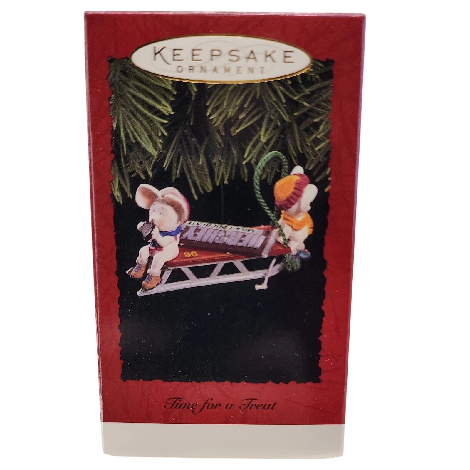 1996 Time for a Treat Hallmark Ornament (Hershey's) QX5464 Image2