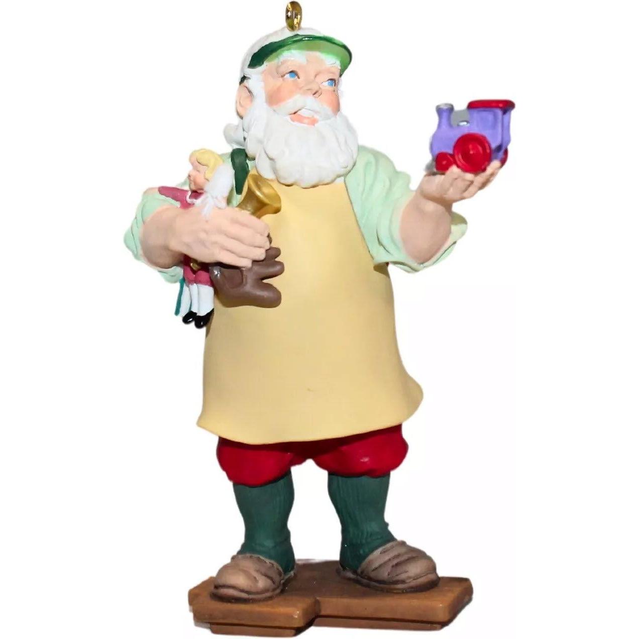 1996 Toy Shop Santa Hallmark Ornament (Santa Claus) 96TOYSHOPSANTA