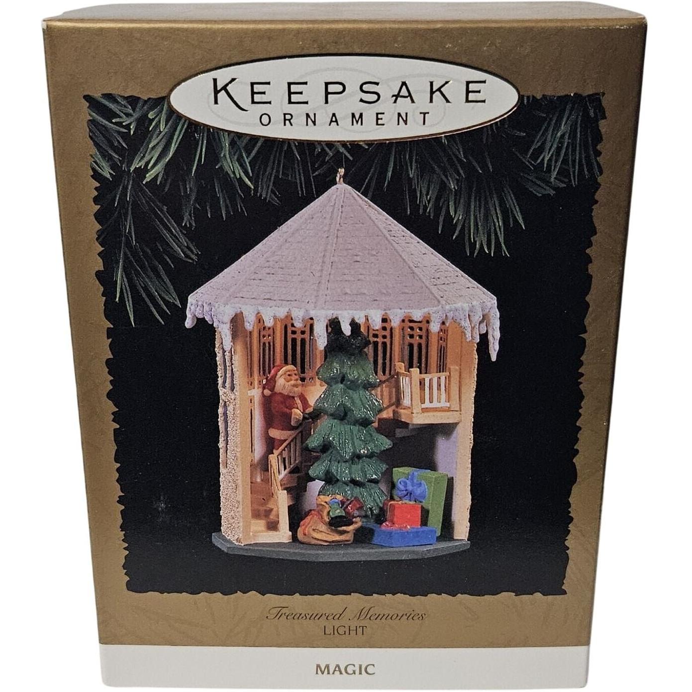 1996 Treasured Hallmark Ornament (Christmas Tree) QLX7384