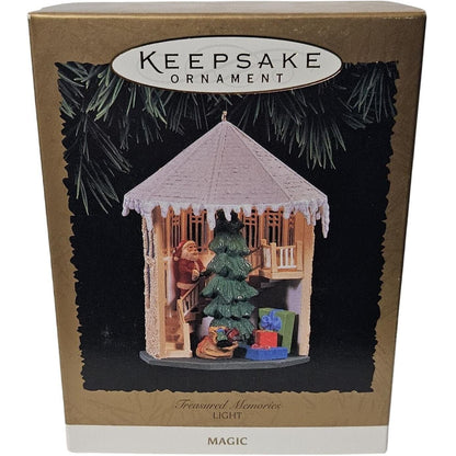 1996 Treasured Hallmark Ornament (Christmas Tree) QLX7384