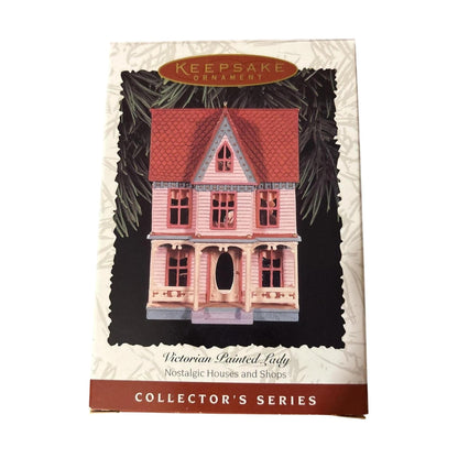 1996 Victorian Painted Lady Hallmark Ornament (Nostalgic Houses and Shops) QX5671 Image2
