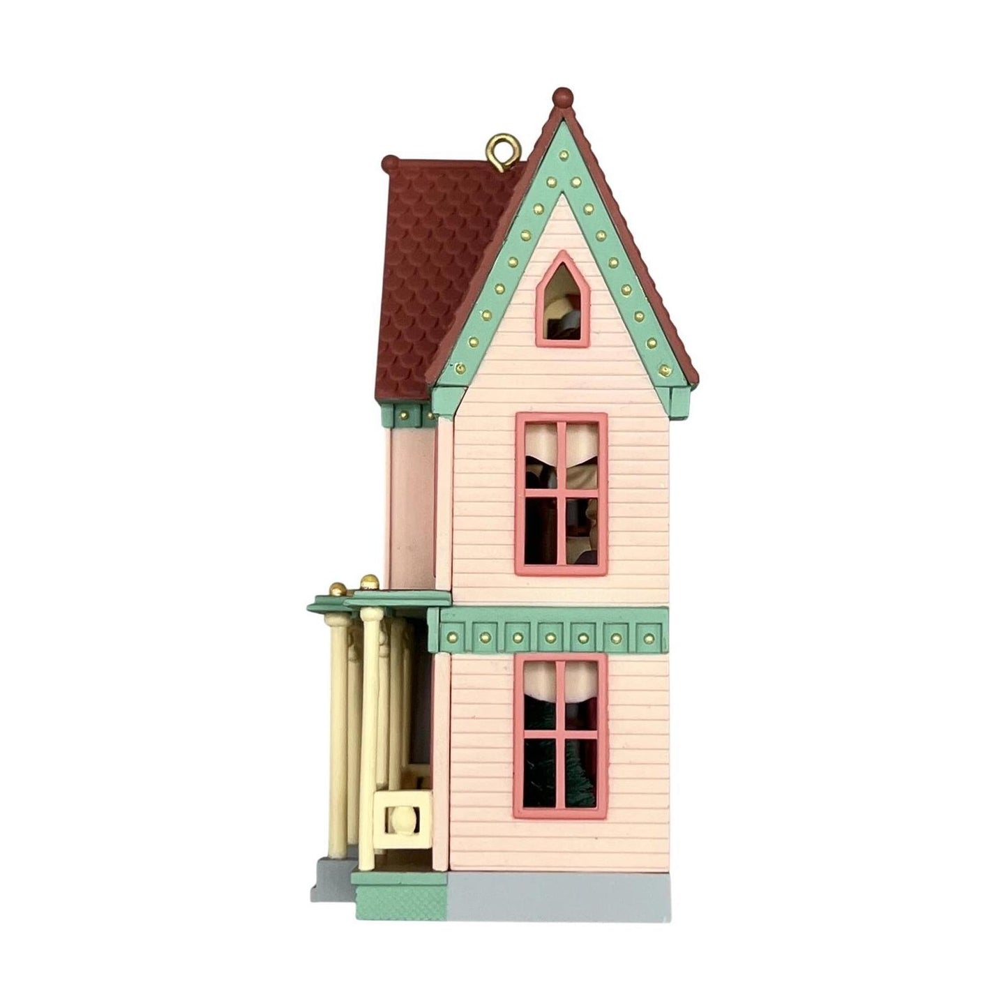 1996 Victorian Painted Lady Hallmark Ornament (Nostalgic Houses and Shops) QX5671 Image4