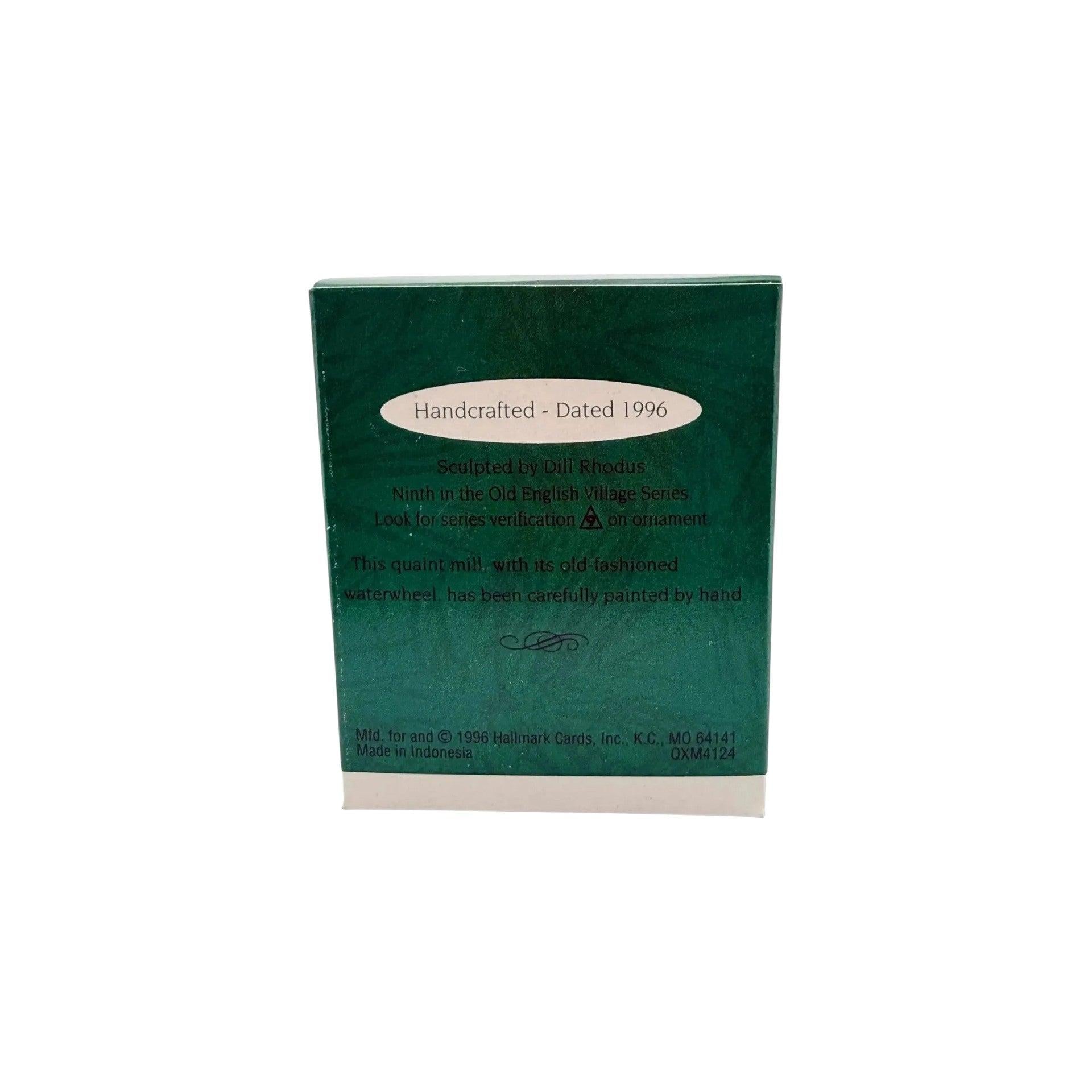 1996 Village Mill Hallmark Ornament (Old English Village) QXM4124 Image8