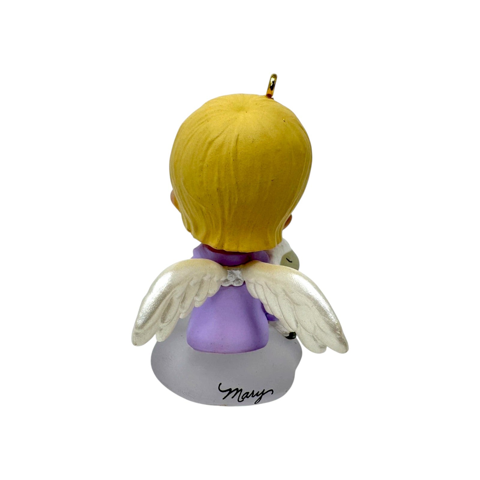 1996 Violet Hallmark Ornament (Mary's Angels) QX5664 Image4