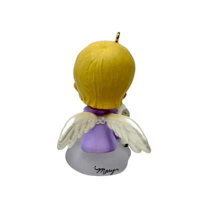 1996 Violet Hallmark Ornament (Mary's Angels) QX5664 Image4