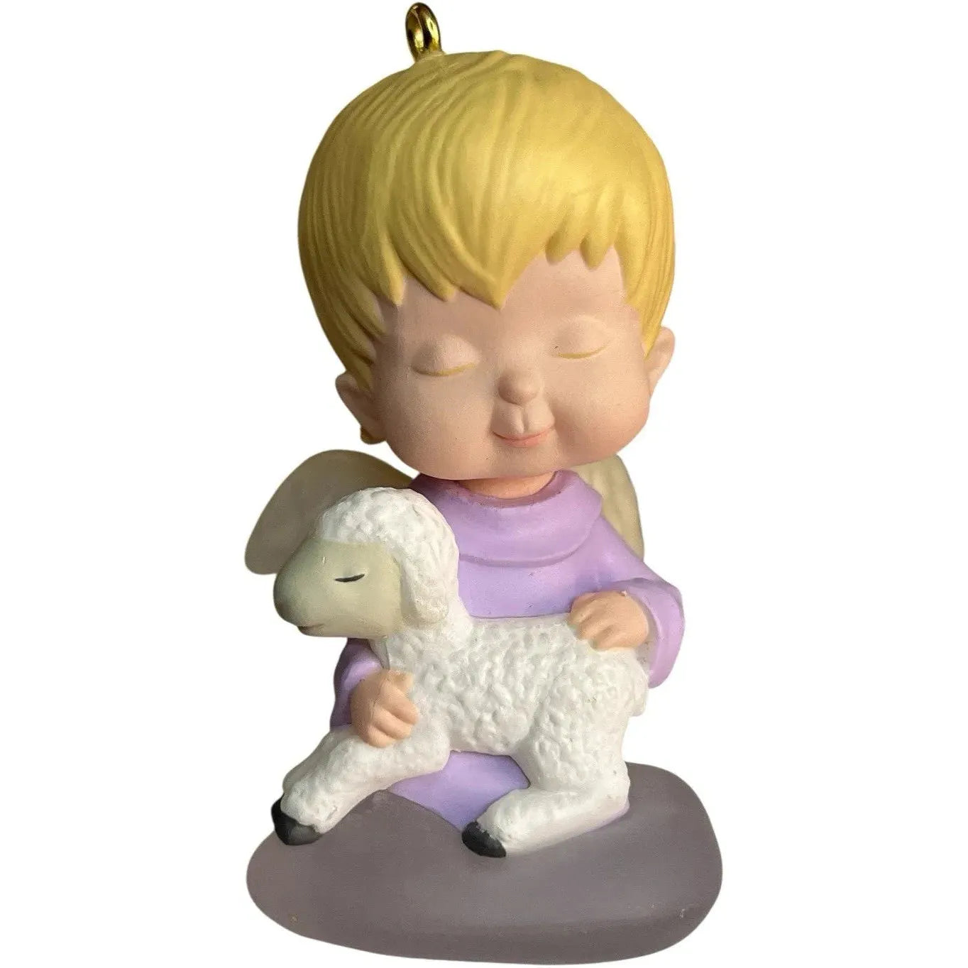 1996 Violet Hallmark Ornament (Mary's Angels) QX5664