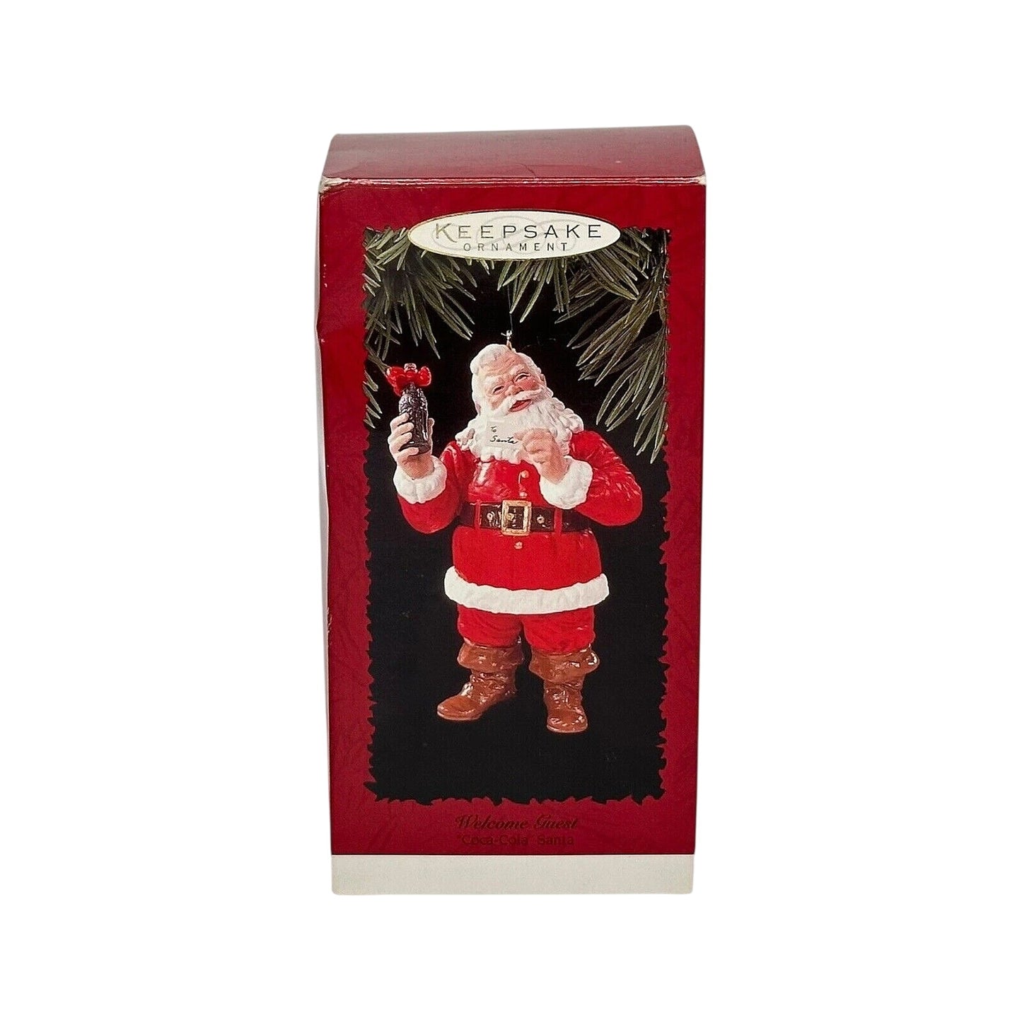 1996 Welcome Guest Hallmark Ornament (Coca-Cola) QX5394 Image2