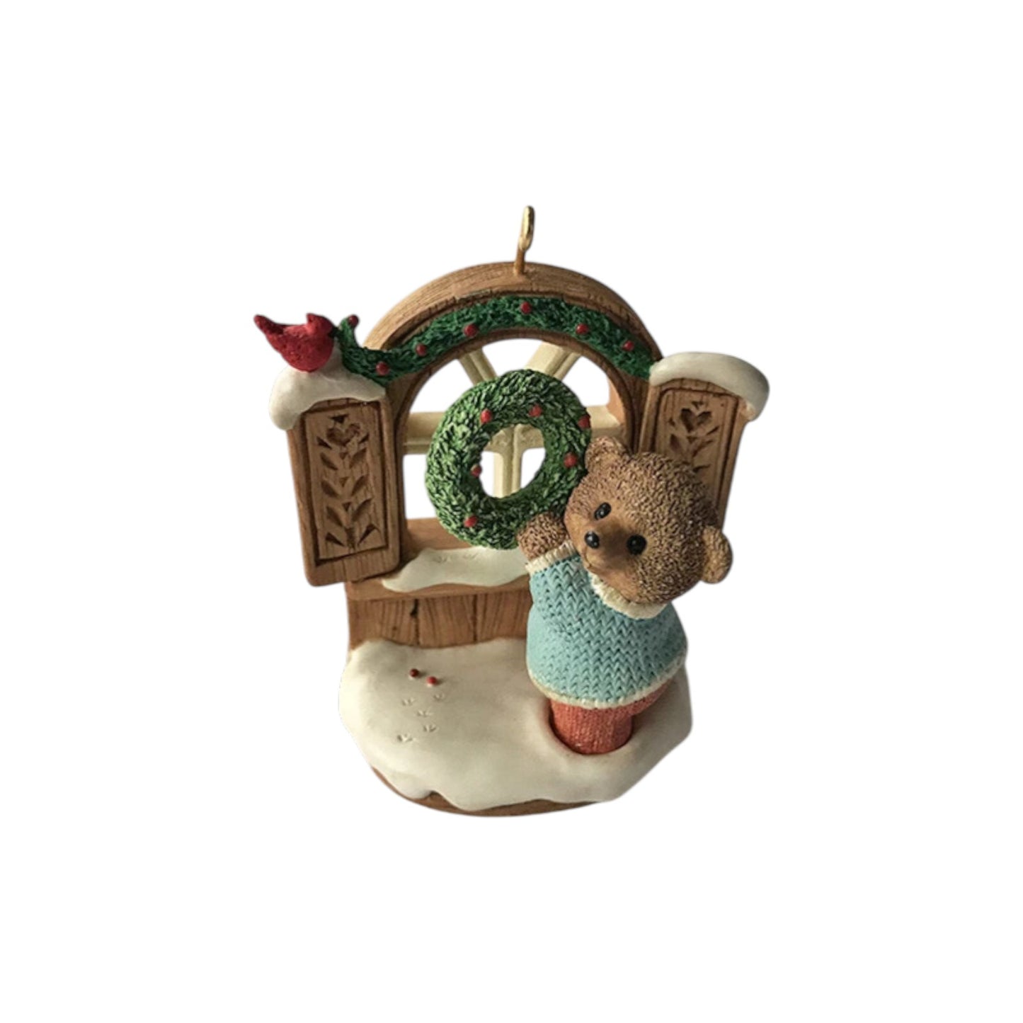 1996 Welcome Sign Hallmark Ornament (Tender Touches) QX6331 Image1