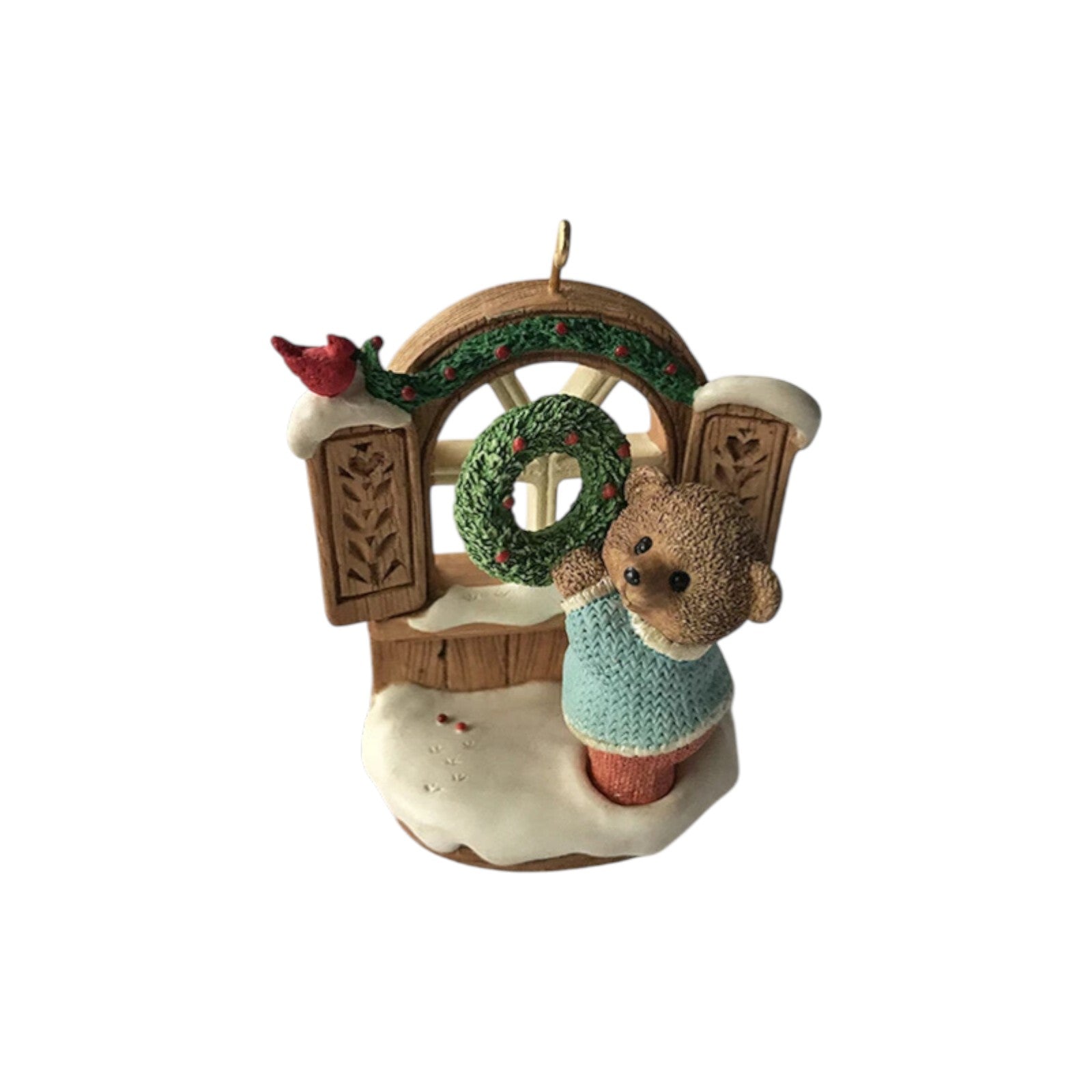 1996 Welcome Sign Hallmark Ornament (Tender Touches) QX6331 Image1