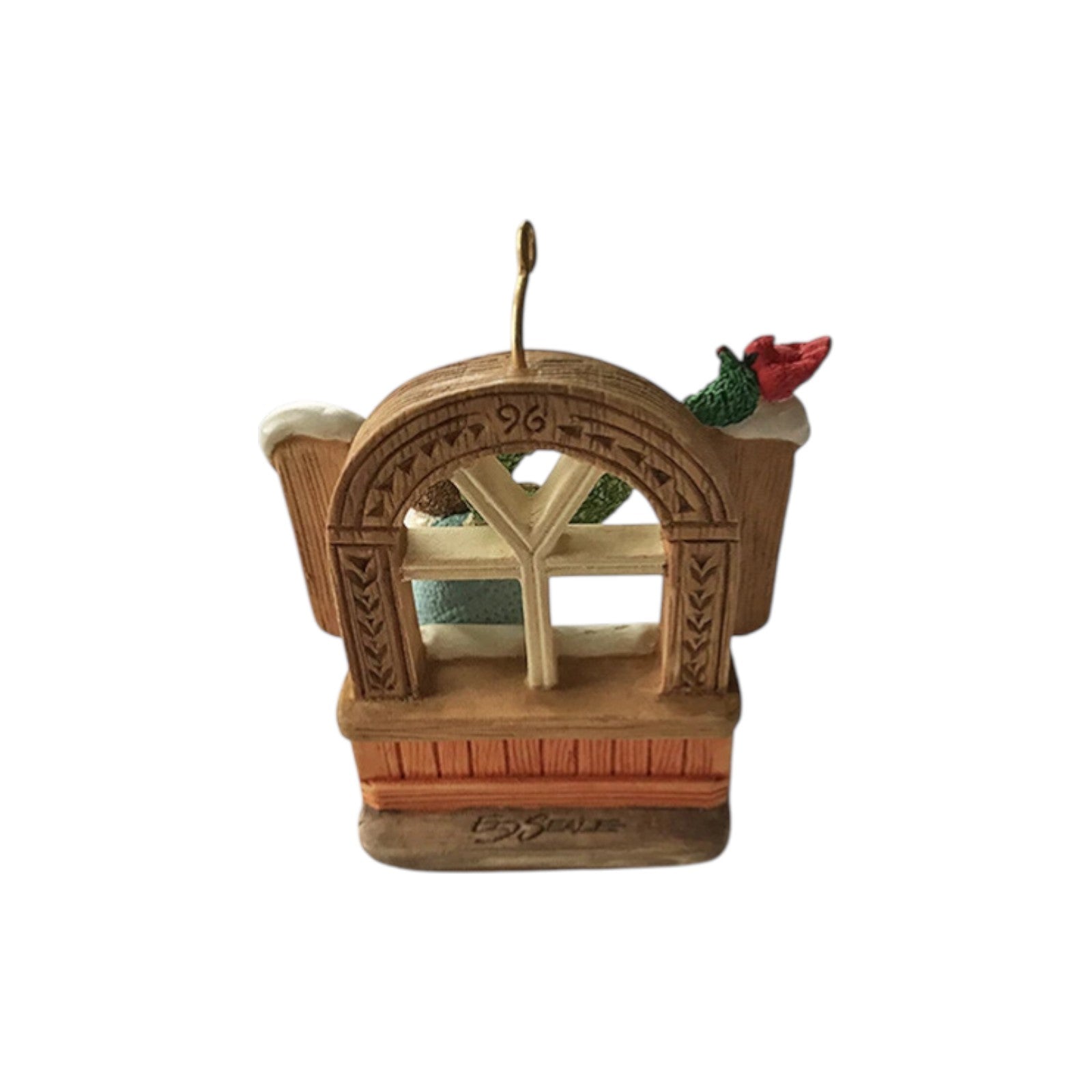 1996 Welcome Sign Hallmark Ornament (Tender Touches) QX6331 Image4