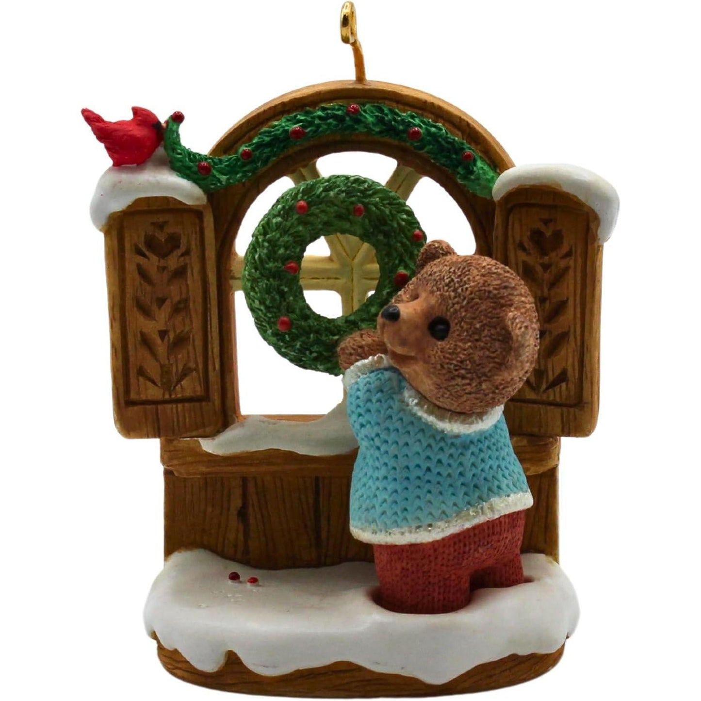 1996 Welcome Sign Hallmark Ornament (Tender Touches) QX6331