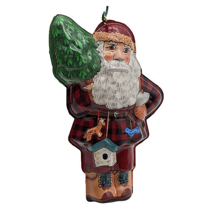 1996 Woodland Santa Hallmark Ornament (Santa Claus) QX6131
