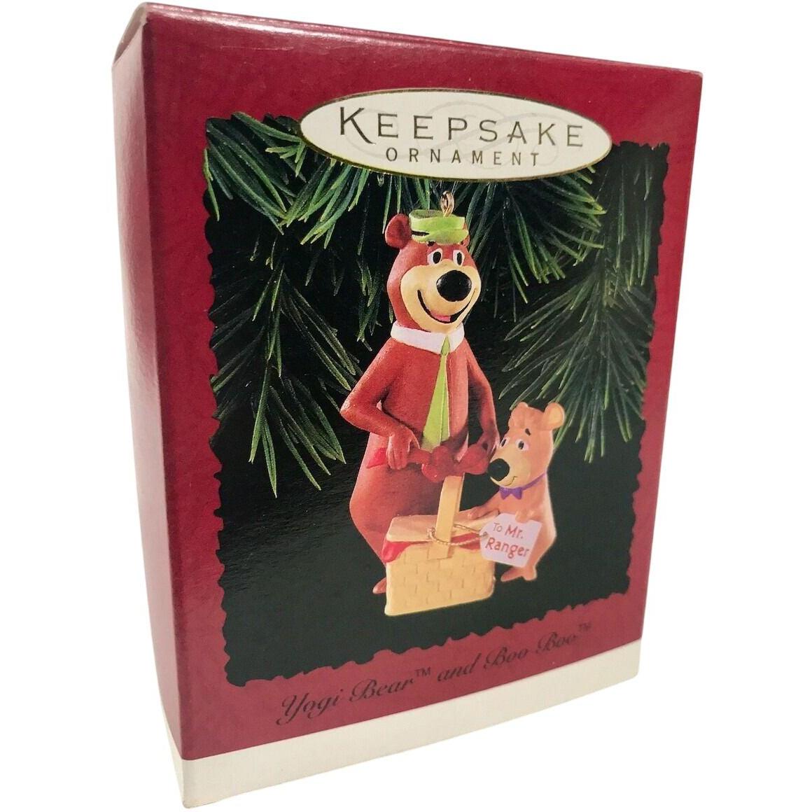 1996 Yogi Bear and Boo Boo Hallmark Ornament (TV Shows) QX5521
