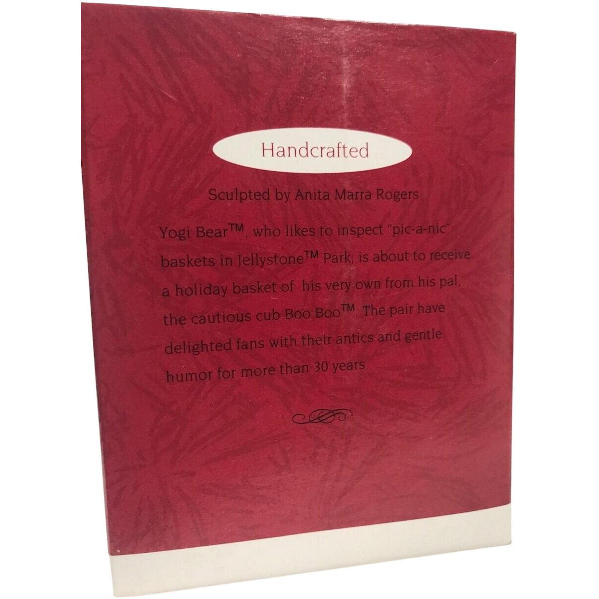 1996 Yogi Bear and Boo Boo Hallmark Ornament (TV Shows) QX5521