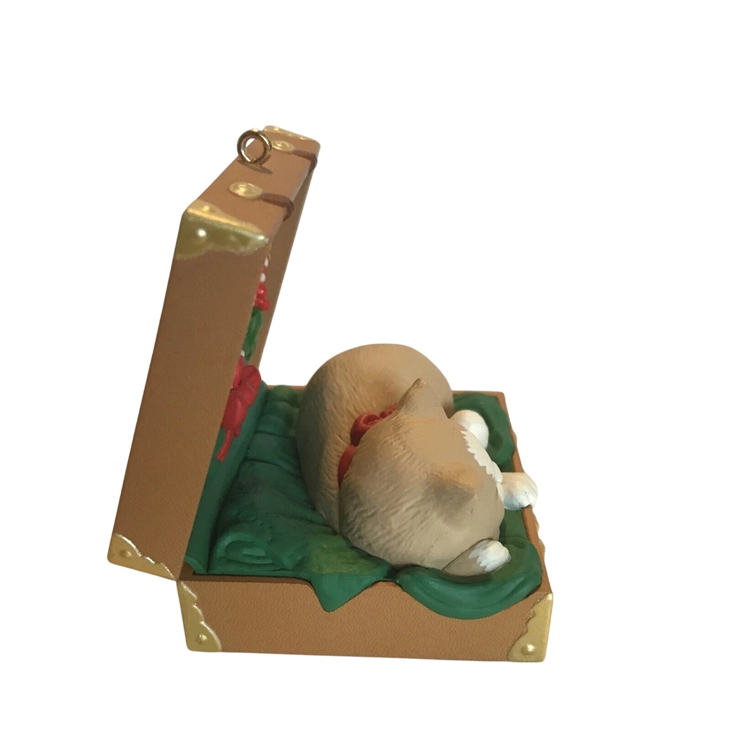 1997 Cat in a Suitcase Hallmark Ornament (Cat Naps) QX6205