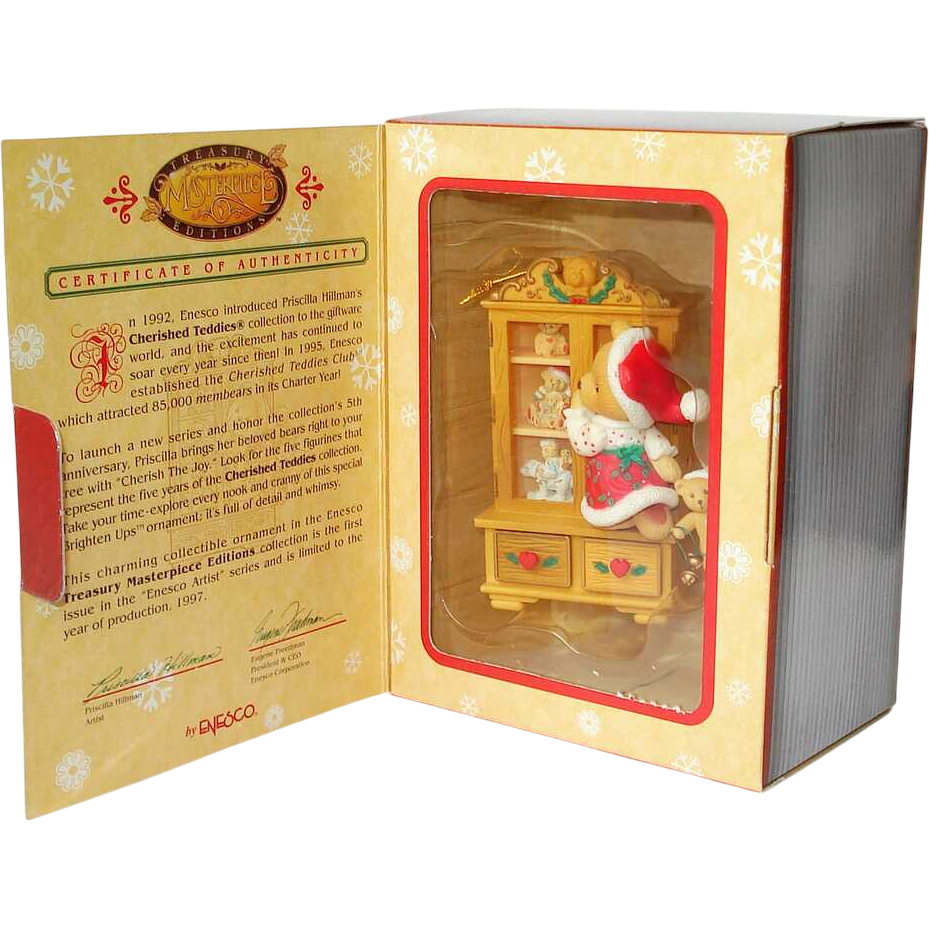 1997 Cherish the Joy Enesco Ornament (Treasury Masterpiece Editions) 281263